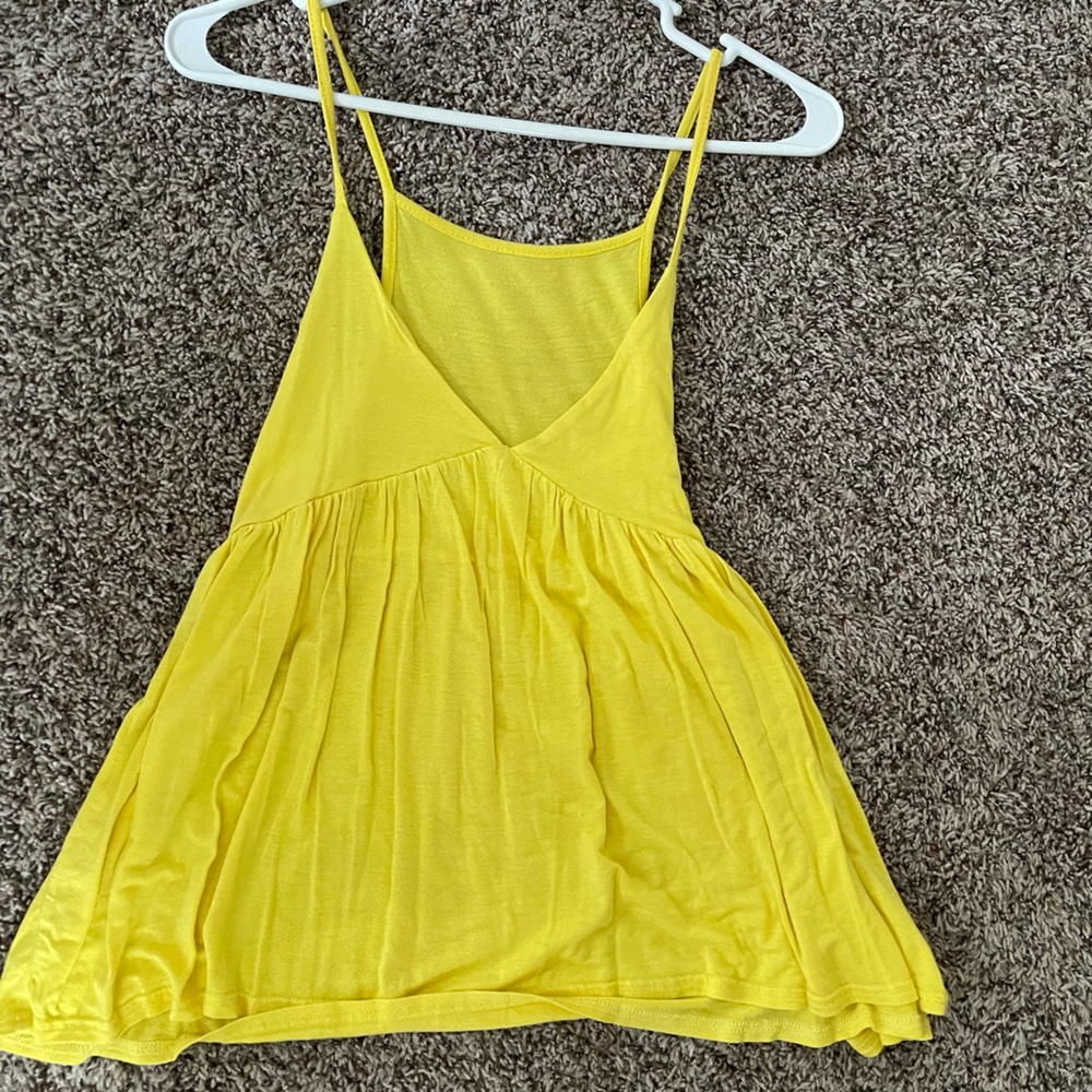 Yellow tank